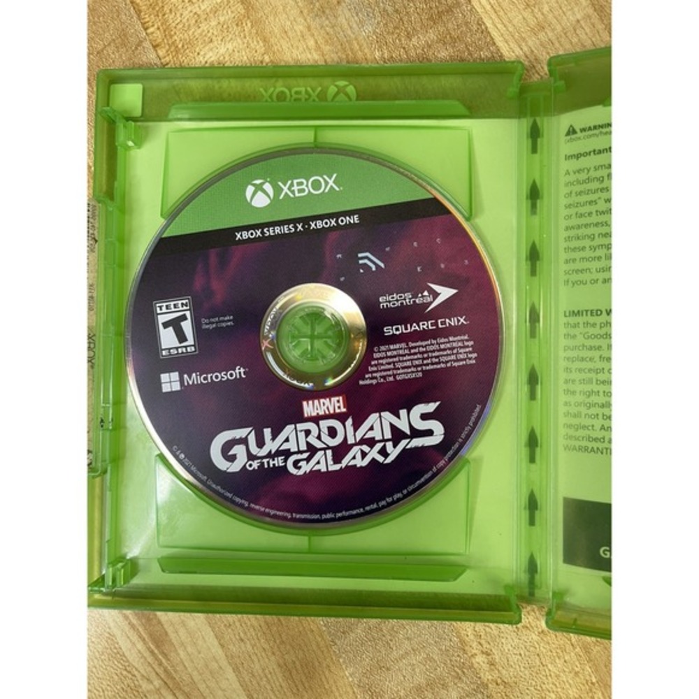 Marvel's Guardians of the Galaxy (XBOX SERIES X XBOX ONE, 2021) Brand New
